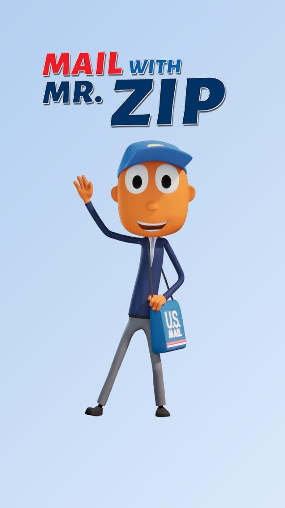 Vintage USPS Mr. ZIP campaign poster encouraging the use of ZIP Codes